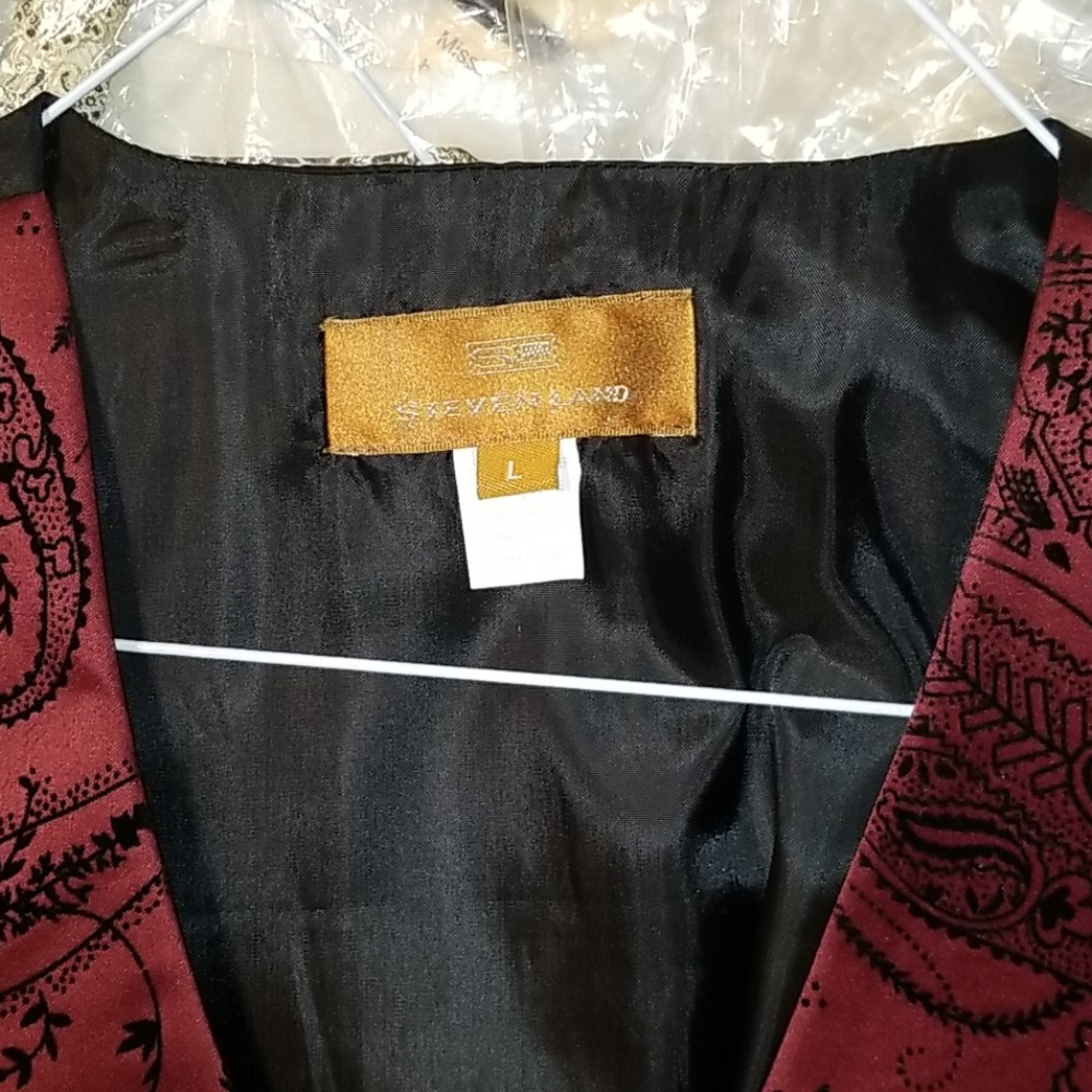 PRE-TIED BOWTIE & VEST - Picture 5 of 6